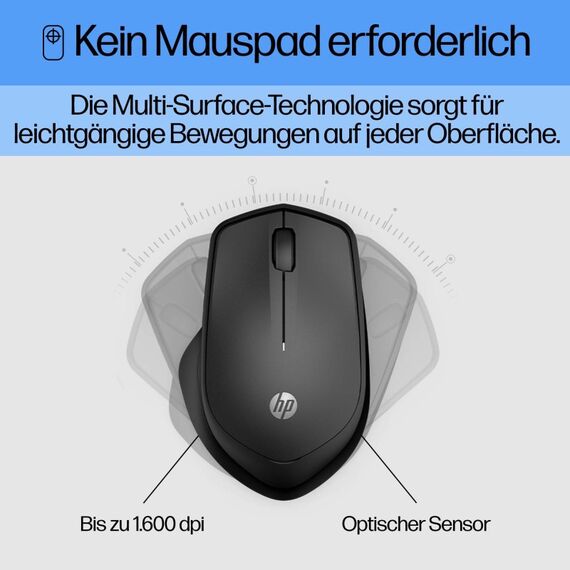 HP 280 Wireless-Maus, leise, 7 image