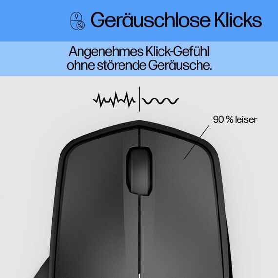 HP 280 Wireless-Maus, leise, 8 image
