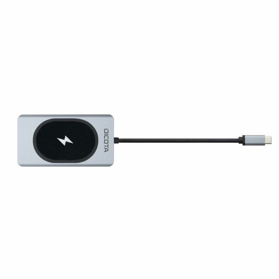 DICOTA D32059 Schnittstellen-Hub USB Typ-C Schwarz, Silber, 2 image