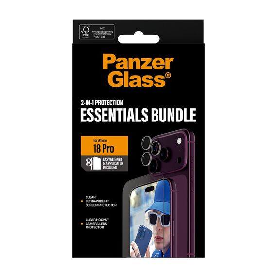 PanzerGlass ® 2-in-1 Essentials Set iPhone 18 Pro, 2 image