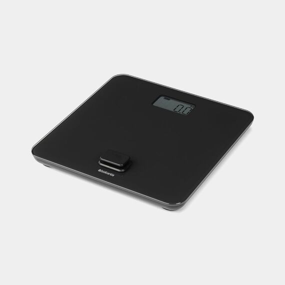 Brabantia 281341 Personenwaage Quadratisch Dunkles Grau Elektronische Personenwaage