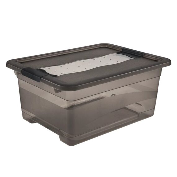 keeeper 1094182700000 Aufbewahrungsbox Rechteckig Polypropylen (PP) Grau, Transparent