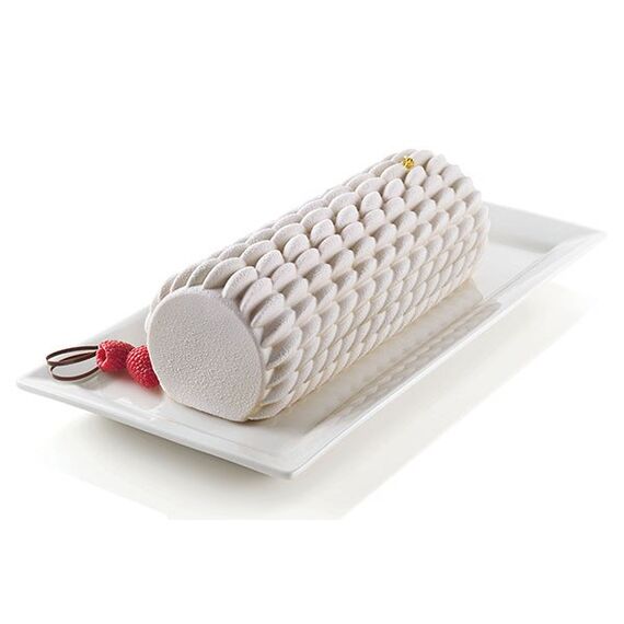 Silikomart BÛCHE QUENELLE Grau