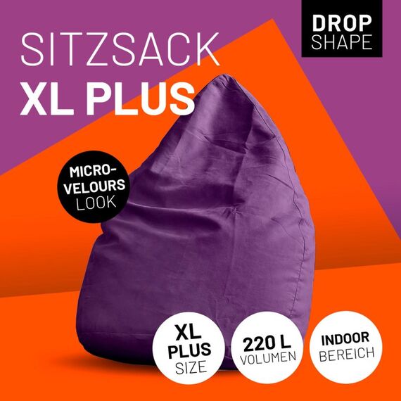 Lumaland XL Plus Lila Kegelförmig