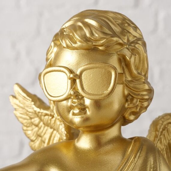 Boltze 2084316 Dekorative Statue & Figur Gold Polyresin, Kunststoff, 2 image