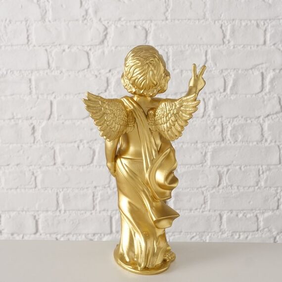 Boltze 2084316 Dekorative Statue & Figur Gold Polyresin, Kunststoff, 4 image