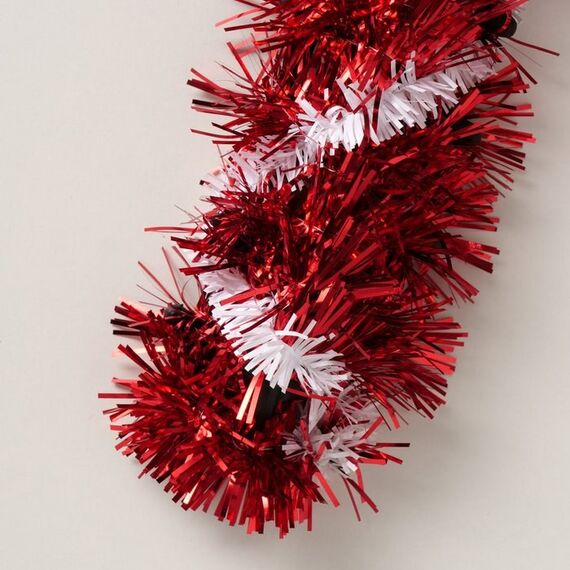 Boltze 2086050 Christbaumschmuck Spezifisches Weihnachtsornament Kunststoff, Polyethylenterephthalat Rot, Weiß 1 Stück(e), 2 image