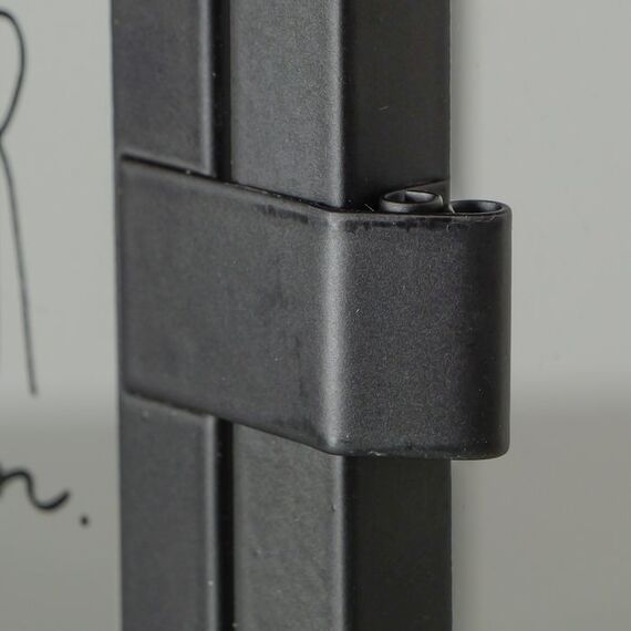Boltze 2086382 Laterne Kerze Schwarz, 2 image