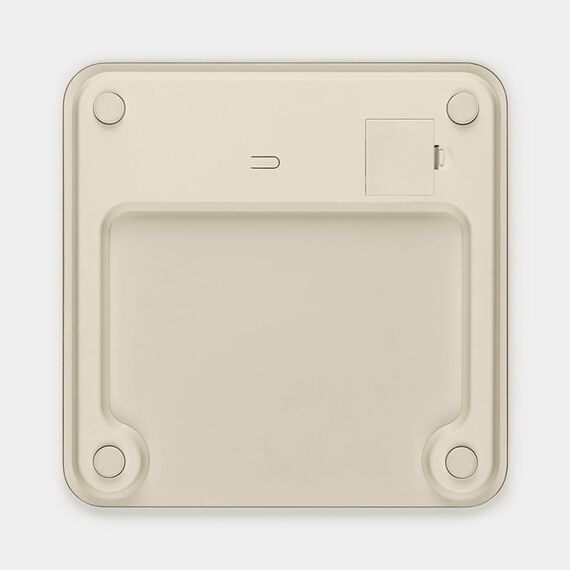 Brabantia 223440 Personenwaage Quadratisch Beige Elektronische Personenwaage