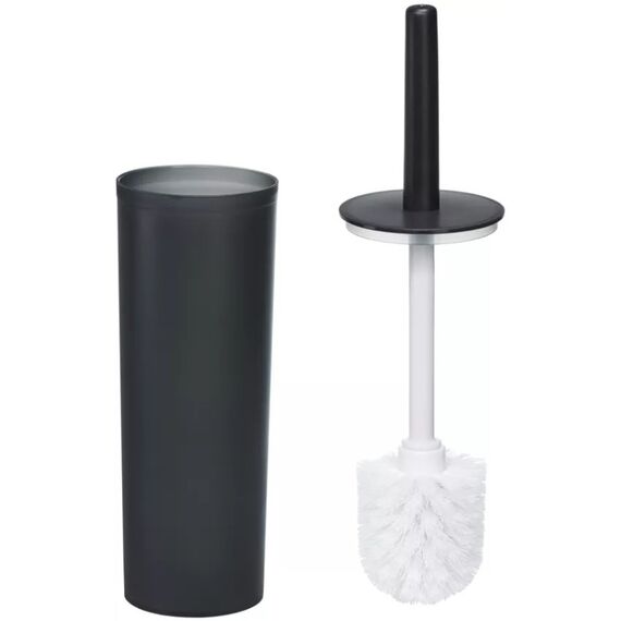 Diaqua Trend Frosted WC-Bürste & Halter, Farbe: Transparent, Anthrazit, 3 image