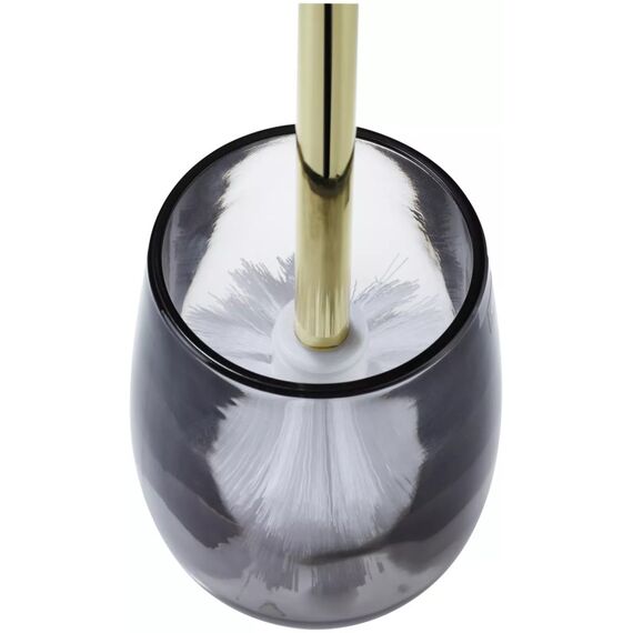 Diaqua Farin Toilettenbürstenhalter, Farbe: Anthrazit, Transparent, Chrom, Weiß, 2 image