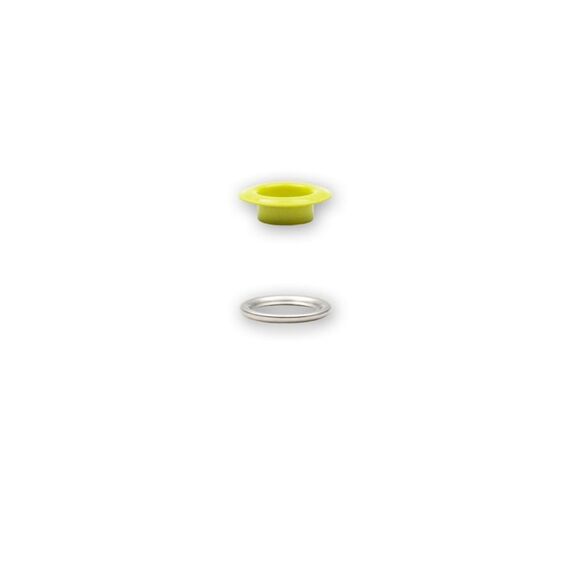 Prym 542524 Druckknopf Nieten-Druckknopf-Verschluss, Farbe: Silber, Gelb