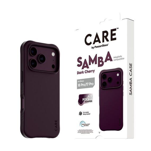 PanzerGlass CARE™ by ® Samba Case Dark Cherry m. MagSafe iPhone 18 Pro | 17 Pro, 5 image