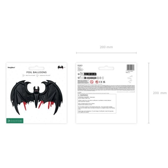 PartyDeco Bat Party-Deko-Set, 2 image