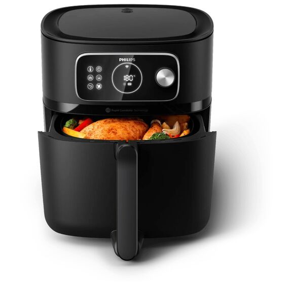 Philips HD9876/21 Fritteuse Einzelbild 8,3 l Eigenständig 2200 W Heißluftfritteuse Weiß, 4 image