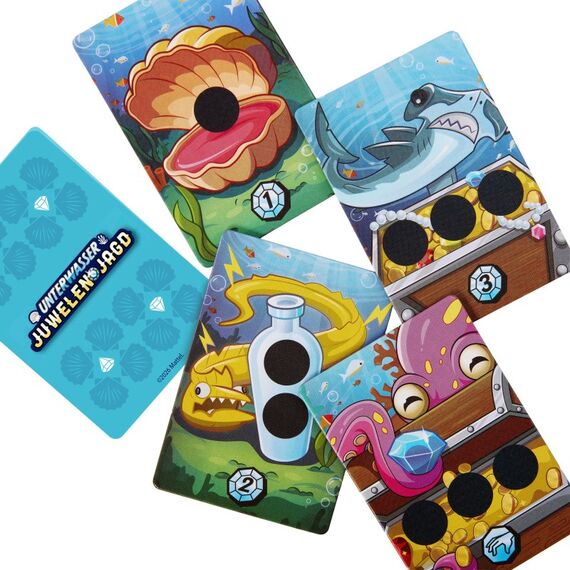 Mattel Games Diamantensuche in der Tiefsee, Familien-Brettspiel für Kinder und Erwachsene, 2 image