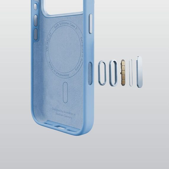 Vonmählen MSC00149 Handy-Schutzhülle 16 cm (6.3") Cover Hellblau, Farbe: Hellblau, 4 image