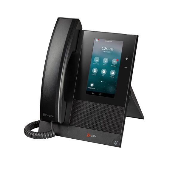 HP Poly CCX 400 Business-Medientelefon mit Open SIP und PoE-fähig