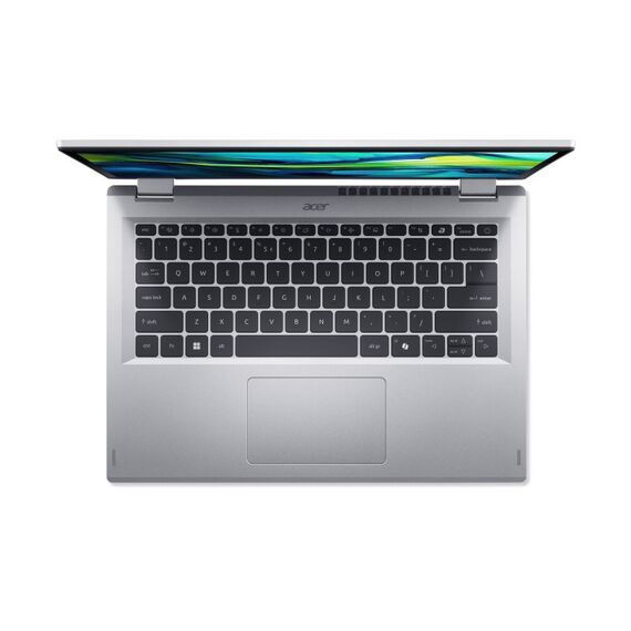 Acer Aspire AGSP14-31PT Intel® N N150 Hybrid (2-in-1) 35,6 cm (14") Touchscreen WUXGA 4 GB LPDDR5-SDRAM 128 GB UFS Wi-Fi 6 (802.11ax) Windows 11 Home in S mode Silber, 3 image