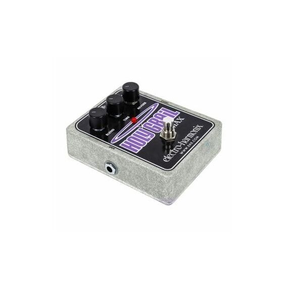 Electro-Harmonix Holy Grail Max Reverb-Pedal Schwarz, Silber