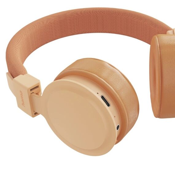 Hama Freedom Lit III Kopfhörer Kabellos Kopfband Anrufe/Musik USB Typ-C Bluetooth Orange, Farbe: Orange, 5 image