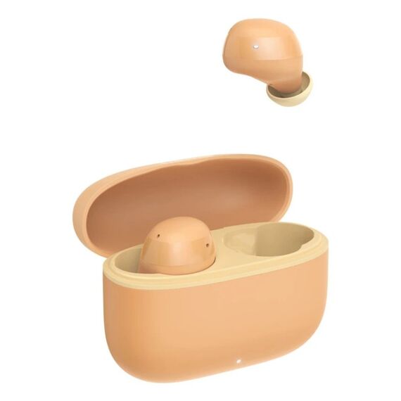 Hama Freedom Buddy II Kopfhörer True Wireless Stereo (TWS) im Ohr Anrufe/Musik Bluetooth Orange, Farbe: Orange