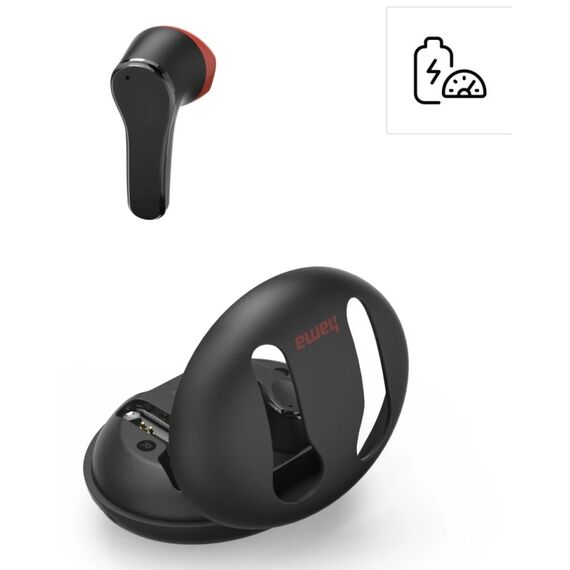Hama Spirit Unchained Kopfhörer True Wireless Stereo (TWS) im Ohr Anrufe/Musik Bluetooth Schwarz, 4 image