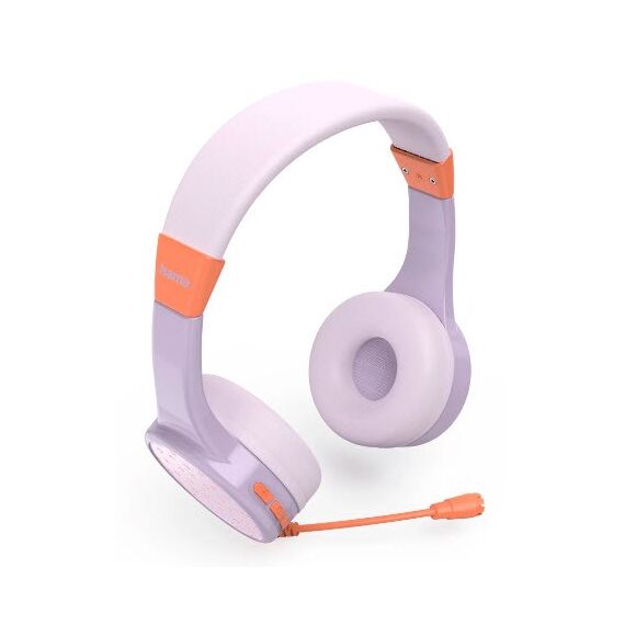 Hama Teens Guard II Kopfhörer Kabellos Kopfband Anrufe/Musik USB Typ-C Bluetooth Orange, Violett, Farbe: Orange, Violett, Länge: 0,15 m, 3 image