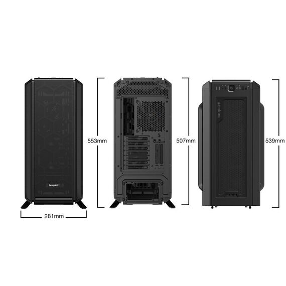 be quiet! Silent Base 802 Window Black Midi Tower Schwarz