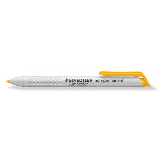 Staedtler Lumocolor 768 Permanent-Marker Rundspitze Gelb 1 Stück(e)