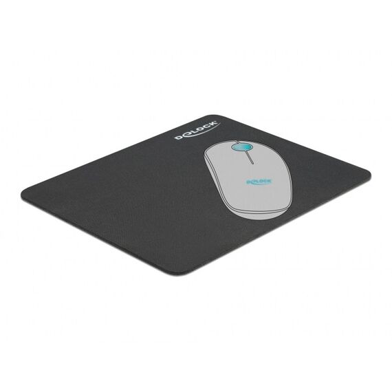 DeLOCK Mauspad schwarz 220 x 180 mm, 2 image