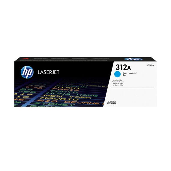 HP 312A Cyan LaserJet Tonerkartusche