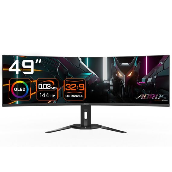 GIGABYTE Gebogener Gaming-Monitor CO49DQ OLED