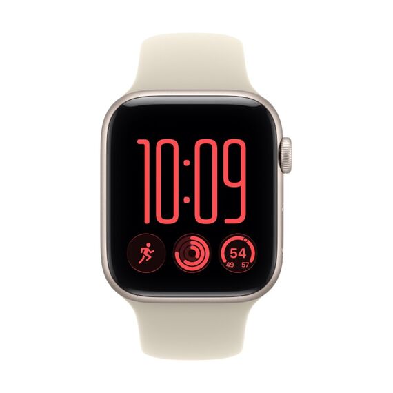 Apple Watch SE (3nd generation) OLED 44 mm Digital 368 x 448 Pixel Touchscreen 5G Biege WLAN GPS, 2 image