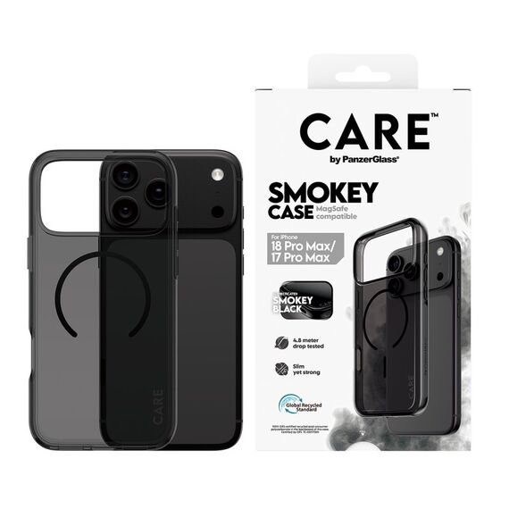 PanzerGlass CARE™ by ® Urban Explorer Case Smokey m. Schwarz MagSafe iPhone 18 Pro Max | 17 Pro Max, Farbe: Schwarz, 2 image