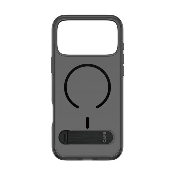 PanzerGlass CARE™ by ® Kickstand Case Smokey m. Schwarz MagSafe iPhone 18 Pro Max | 17 Pro Max, Farbe: Schwarz, 4 image