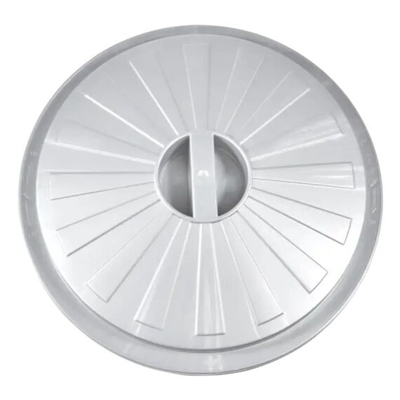 keeeper 1021416000000 Mülleimer 50 l Rund Kunststoff Silber, 5 image