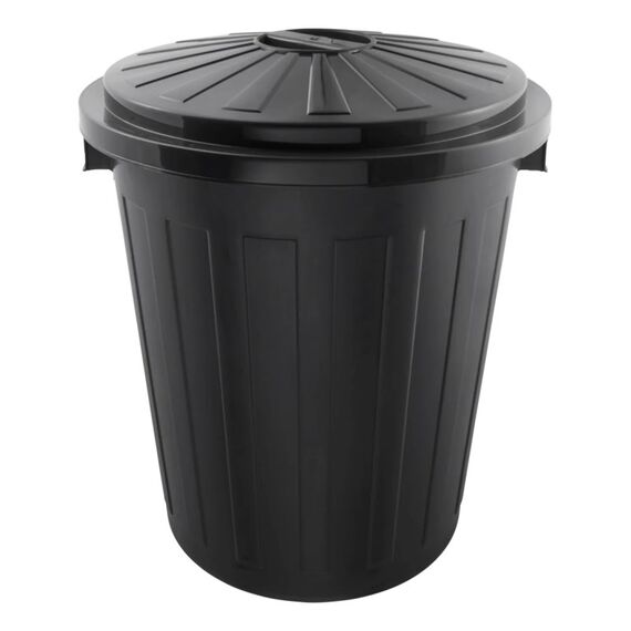 keeeper 1021482600000 Mülleimer 50 l Rund Kunststoff Graphit