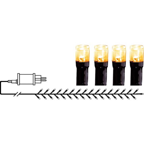 Star Trading LED Lichterkette Golden 11 m, 2 image