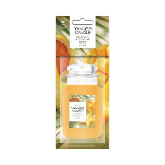 Yankee Candle Starfruit & Sunshine Car Jars Karton
