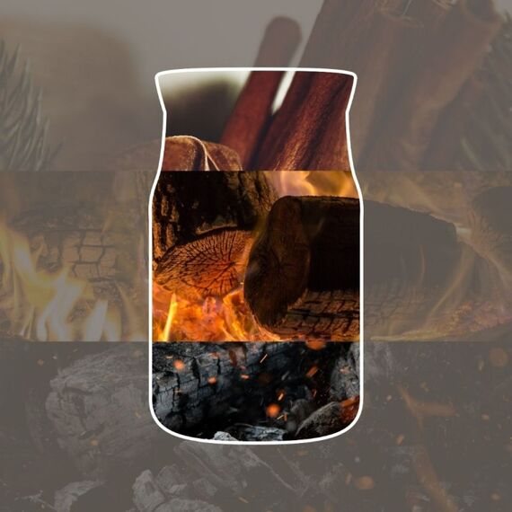 Yankee Candle Crackling Embers Signature Small Jar 8.4 cm, 3 image