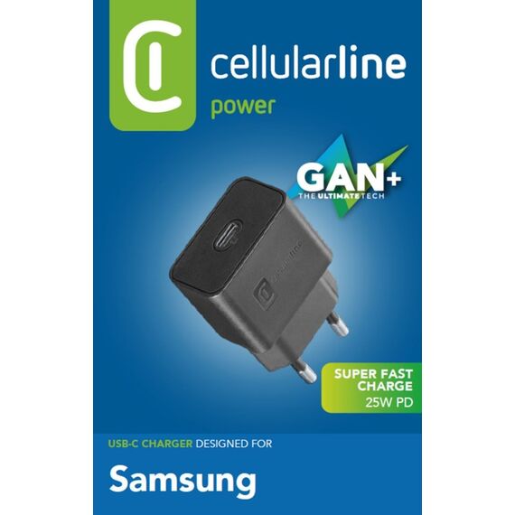 Cellularline Super Fast Charger 25W - Samsung, 2 image