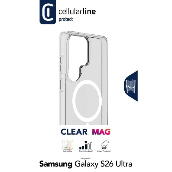 Cellularline CLEAR MAG - GALAXY S26 ULTRA, 4 image