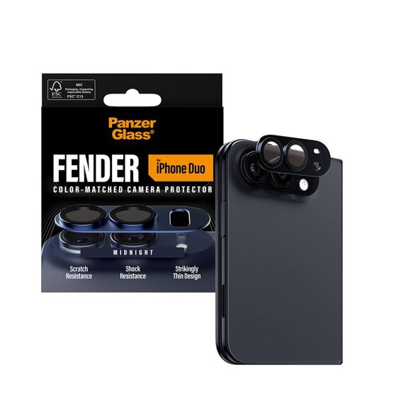 PanzerGlass ® Fender Kameraschutz Midnight iPhone Duo, 4 image