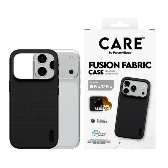 PanzerGlass CARE™ by ® Fusion Fabric Case Schwarz m. MagSafe iPhone 18 Pro | 17 Pro, 2 image