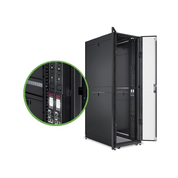 APC APDU9953 Stromverteilereinheit (PDU) 24 AC-Ausgänge 0U Schwarz, 9 image
