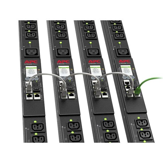 APC APDU9959EU3 Stromverteilereinheit (PDU) 24 AC-Ausgänge 0U Schwarz, 7 image