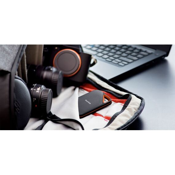 SanDisk Extreme PRO 4 TB USB Typ-C 3.2 Gen 2 (3.1 Gen 2) Schwarz, Orange, 3 image