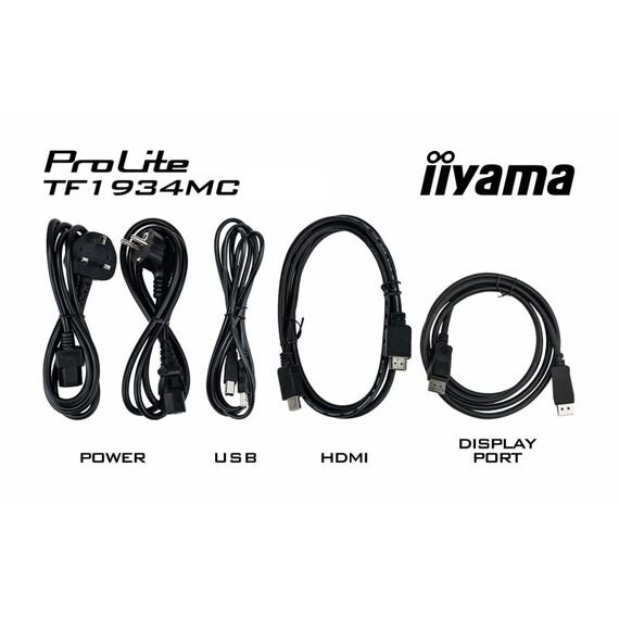 iiyama ProLite TF1934MC-B7X Computerbildschirm 48,3 cm (19") 1280 x 1024 Pixel SXGA LED Touchscreen Schwarz, 4 image