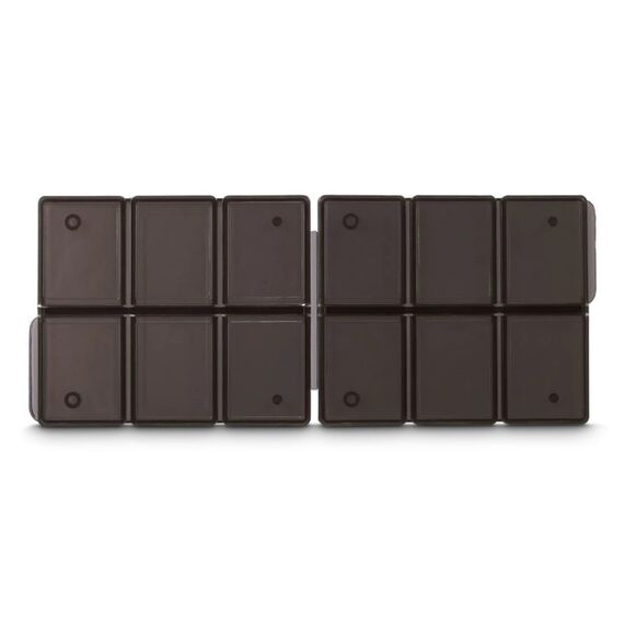 Hama 00095990 Speicherkarte-Gehäuse 12 Karten Polypropylen (PP) Schwarz, Transparent